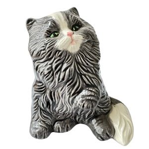 Ceramic Cat Statue